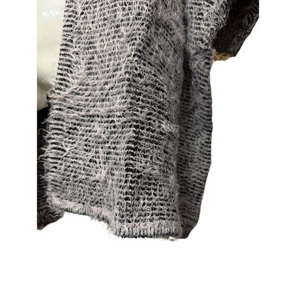 Faith & Zoe Woman's Furry Soft Open Front Dolman Sleeve Sweater Cardigan SZ 1X - Picture 2 of 11